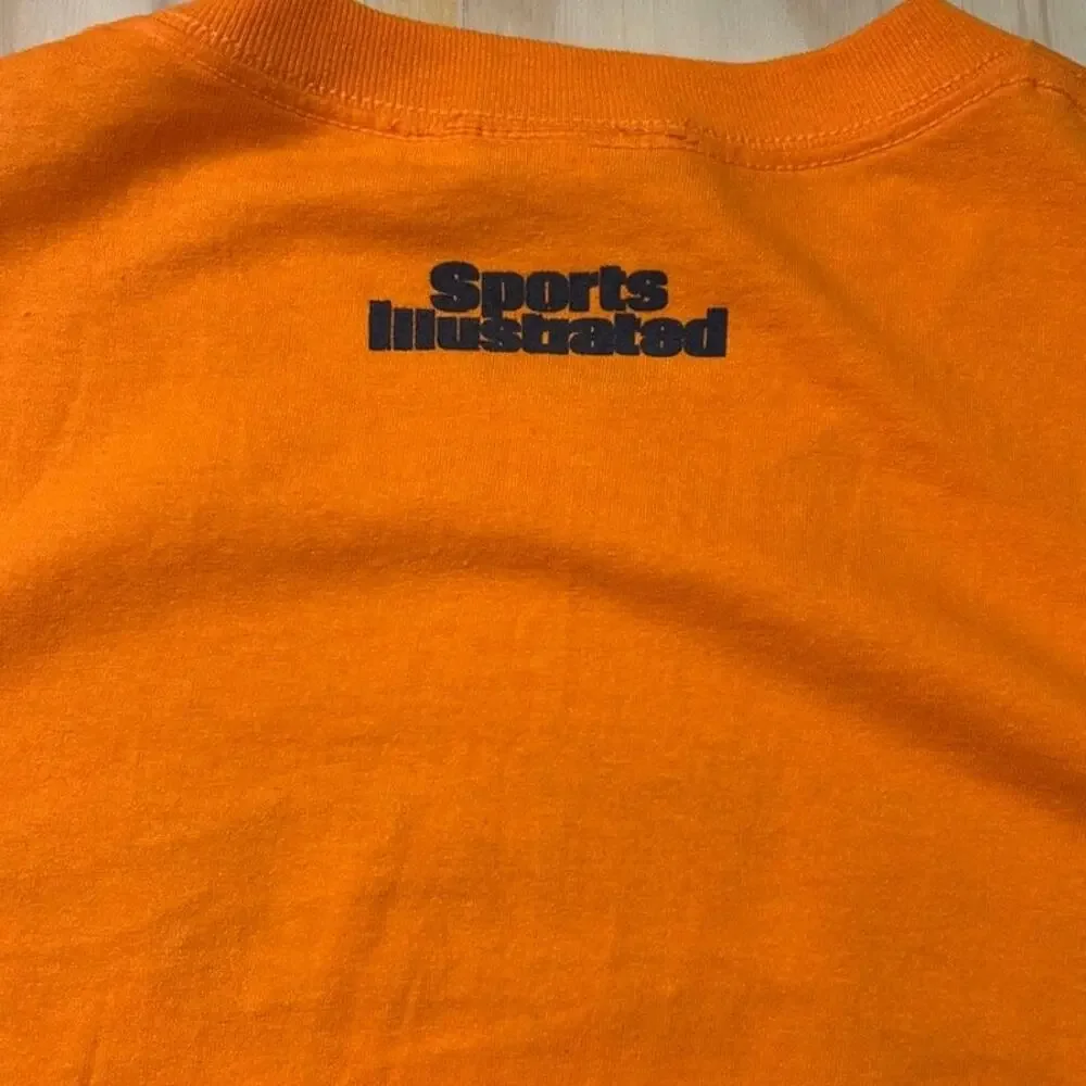 Cleveland Browns Vintage NFL Sports Illustrated Orange shirt Size XL